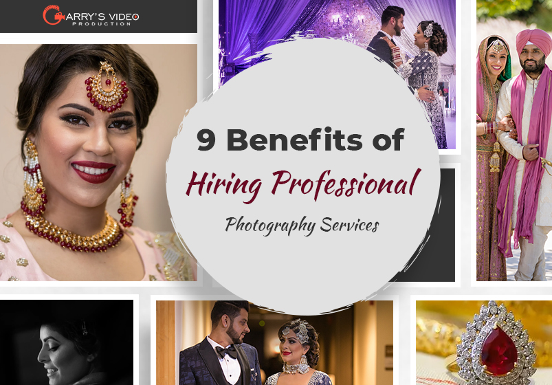 9 benefits of hiring professional photography services