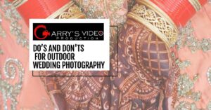 Do’s and don'ts for Outdoor Wedding Photography